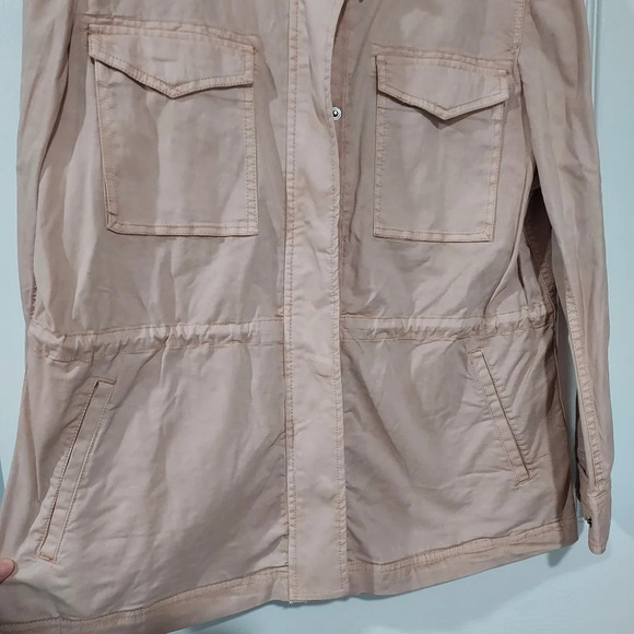 Style & Co Light Pink Zip-Up Drawstring-Waist Field Jacket in Size XL ExtraLarge - Picture 6 of 11